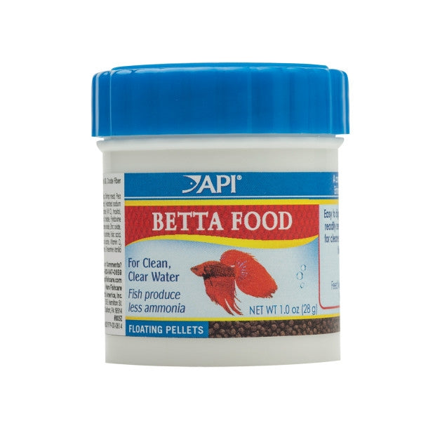 API Betta Food Pellet 0.78oz for Siamese Fighting Fish