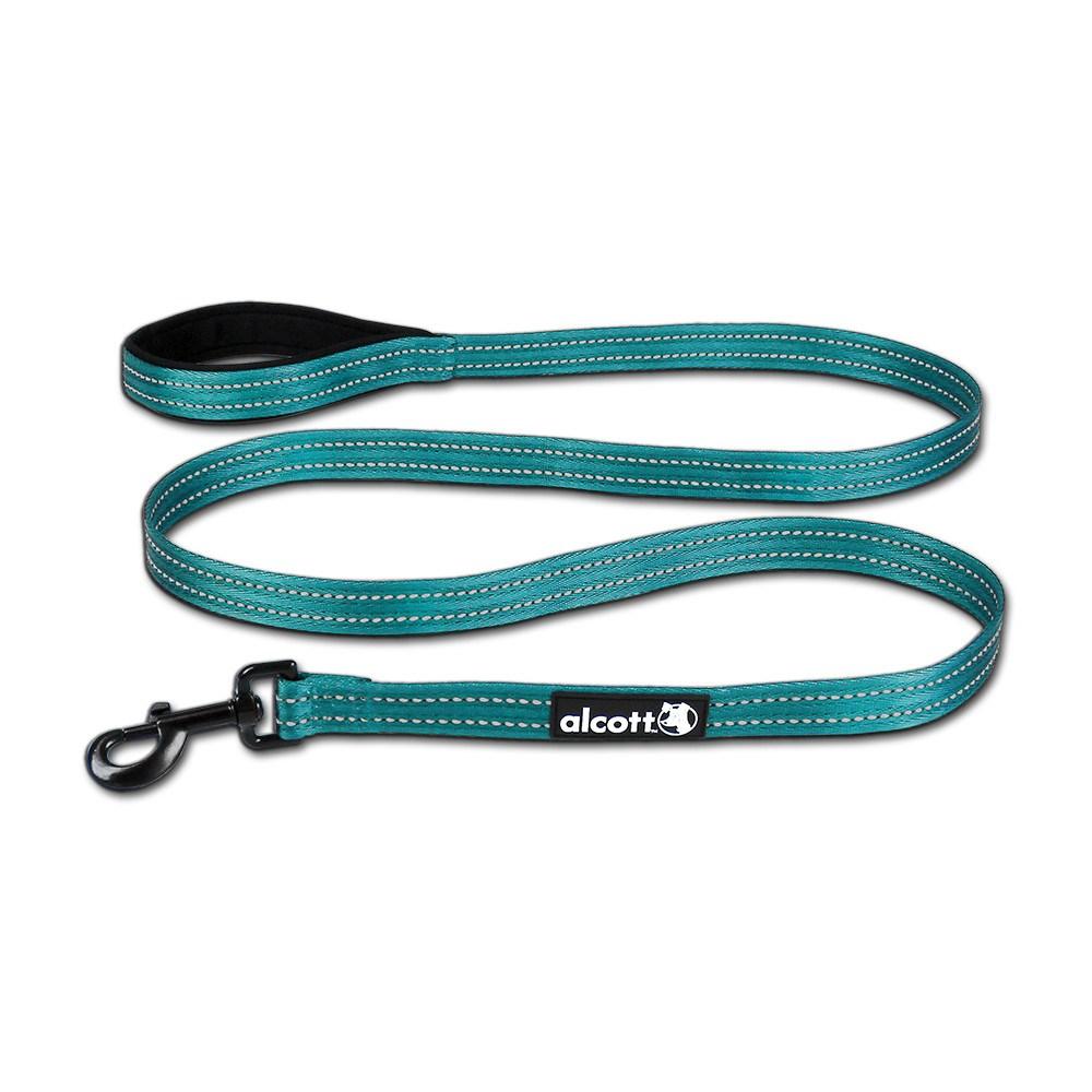 Alcott Adventure Dog Leash 6 feet Blue Medium