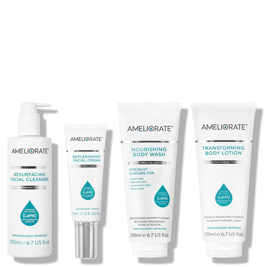 AMELIORATE - Face & Body Dry Skin Bundle