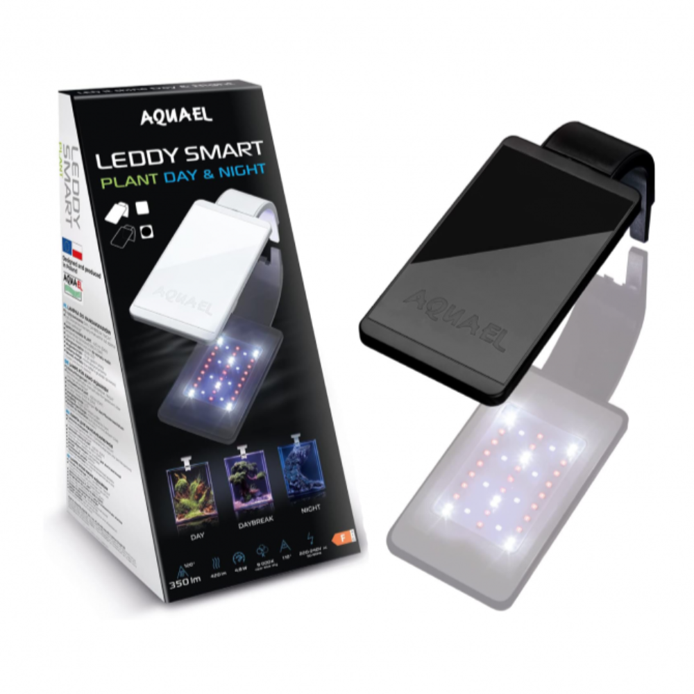 Aquael Leddy Smart Light 4.8W-PlantDay & Night- Black