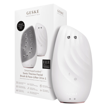 Geske Sonic Thermo Facial Brush & Face-Lifter  8 in 1 (starlight)