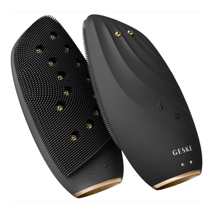 Geske Sonic Thermo Facial Brush & Face-Lifter  8 in 1 (Gray)