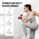 Axox Fitness Neoprene Dumbbell Pair for Strength & Rehab Training | 1 Kg