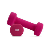 Axox Fitness Neoprene Dumbbell Pair for Strength & Rehab Training | 1 Kg