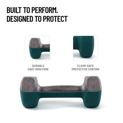 Axox Fitness Neoprene Dumbbell Pair for Strength & Rehab Training | 2.5 Kg