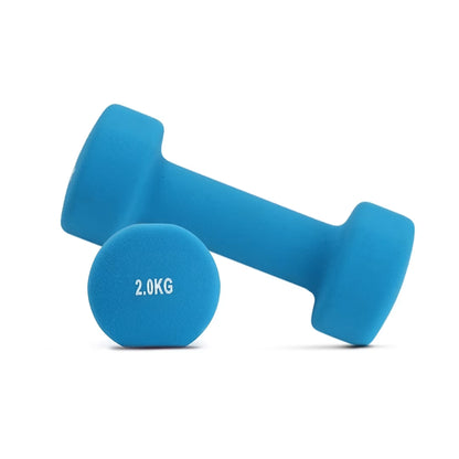Axox Fitness Neoprene Dumbbell Pair for Strength & Rehab Training | 2 Kg