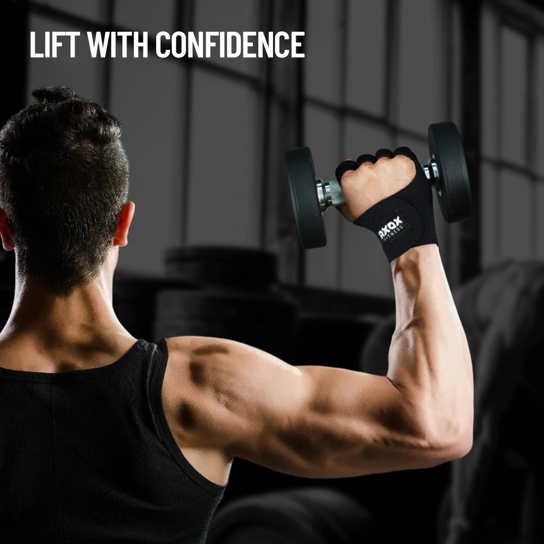 Axox Fitness Softway Training Gloves - Medium