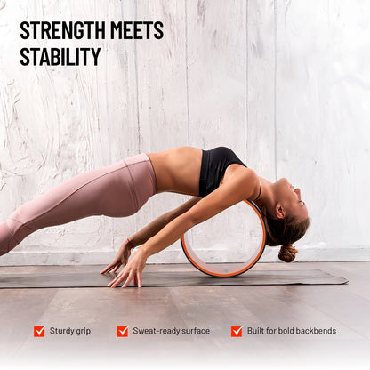 Axox Fitness Cork Yoga Wheel