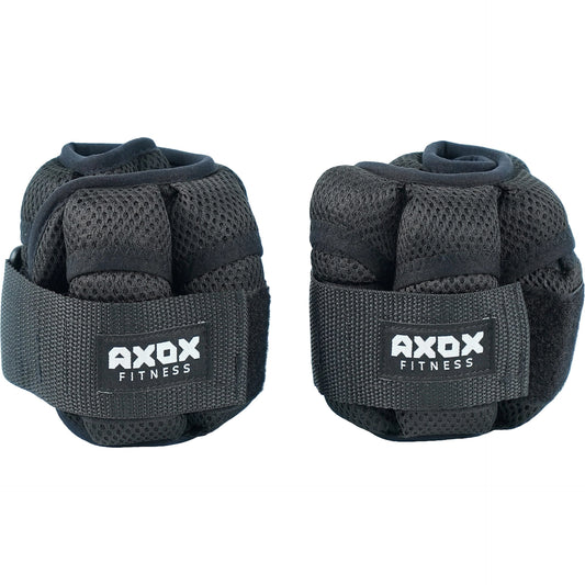 Axox Fitness Adjustable Ankle & Wrist Weights - 2kg