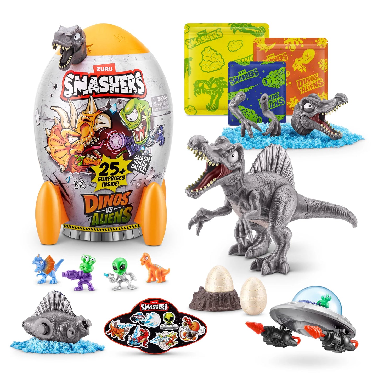 Smasher Dinos vs Aliens Rocket (S1) - Assorted