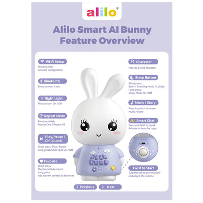 alilo Smart AI Bunny