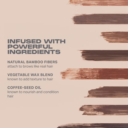Morphe Brow Tease Fiber-Infused Volumising Mousse 5ml