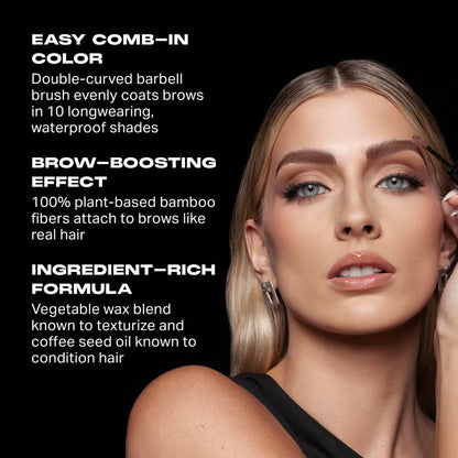 Morphe Brow Tease Fiber-Infused Volumising Mousse 5ml