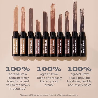 Morphe Brow Tease Fiber-Infused Volumising Mousse 5ml
