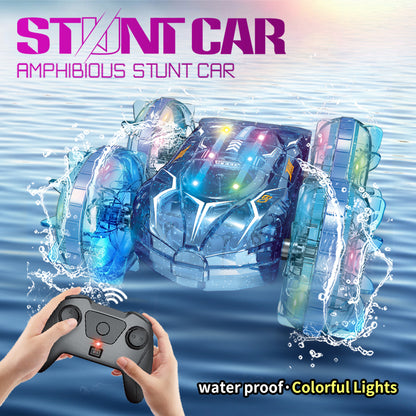Amphibious Stunt RC Car - Assorted