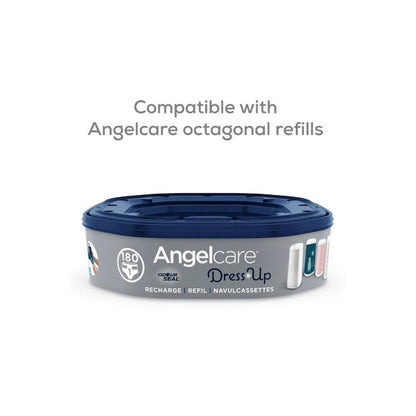 Angelcare 3 pack Refill Octagonal Grey Blue