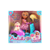 Ankiki Doll Scooter Fun Playset