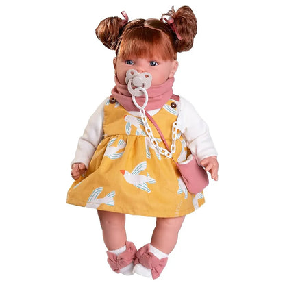 Antonio Juan Beni Lagrimitas with Bag and Birds - 42cm