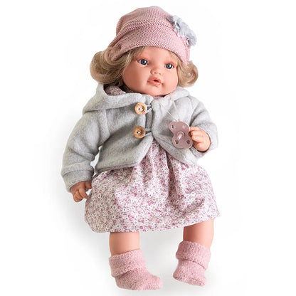 Antonio Juan Crying Doll with Accessories - 42cm