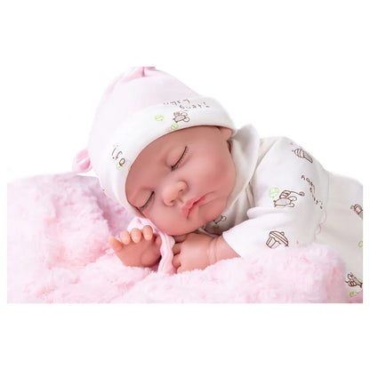 Antonio Juan Newborn Sleepy Moon Doll With Cushion - 42cm