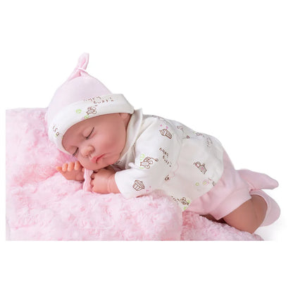 Antonio Juan Newborn Sleepy Moon Doll With Cushion - 42cm