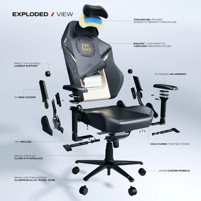 Cybeart Lord of the Rings (Black Edition) Gaming Chair