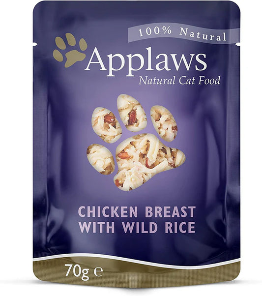 Applaws Cat Wet Food Chicken with Rice Flavor Pouch 70gm