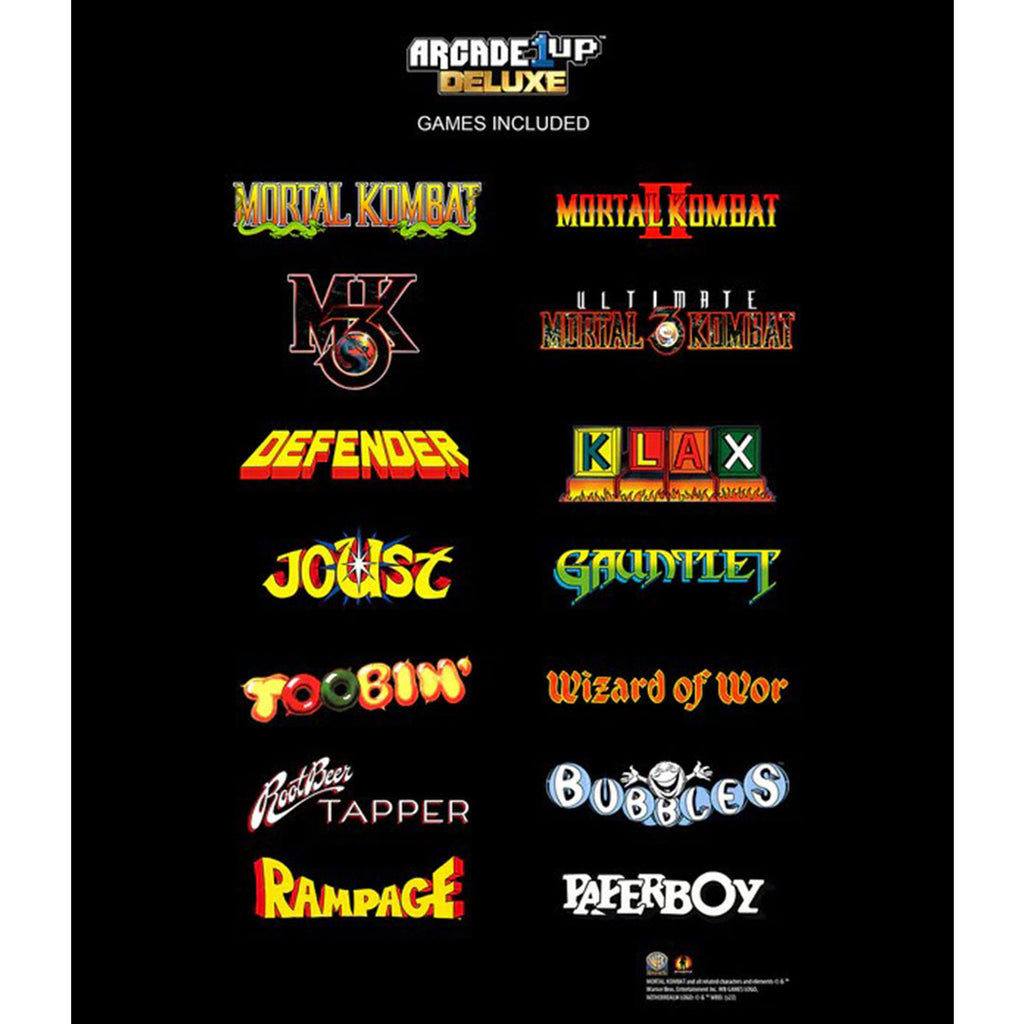 Arcade1Up Mortal Kombat2 Deluxe Arcade Machine