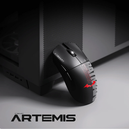Cybeart Artemis - The Batman | 1K 52g Ultra-light Hot-Swap Tri-Mode Gaming Mouse
