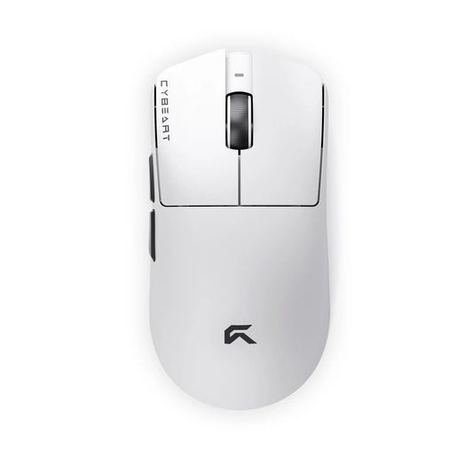 Cybeart Artemis | 1K 52g Ultra-light Hot-Swap Tri-Mode Gaming Mouse - White