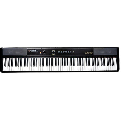 Artesia Pro Performer Series 88 Velocity Sensitive Weighted Keys Portable Digital Piano, Black