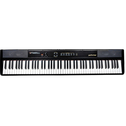 Artesia Pro Performer Series 88 Velocity Sensitive Weighted Keys Portable Digital Piano, Black