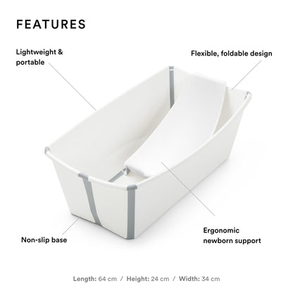 Stokke Flexi Bath + Newborn Support Bundle