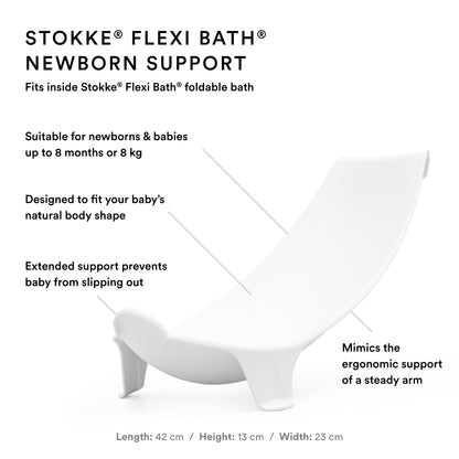 Stokke Flexi Bath + Newborn Support Bundle