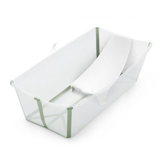 Stokke Flexi Bath X-Large Bundle - Transparent Green