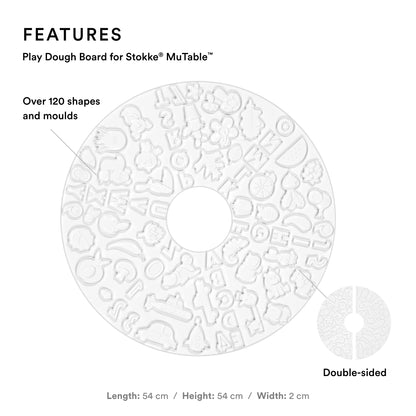 Stokke Mutable Play Dough Board V2 - Green