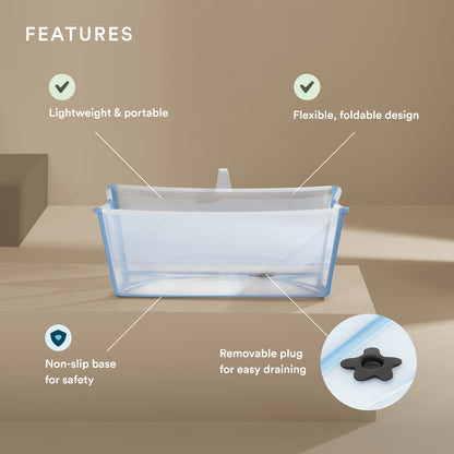 Stokke Flexi Bath + Newborn Support Bundle