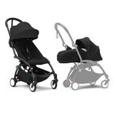 Stokke YOYO3 Black Frame & 0+ & 6+ Black Bundle