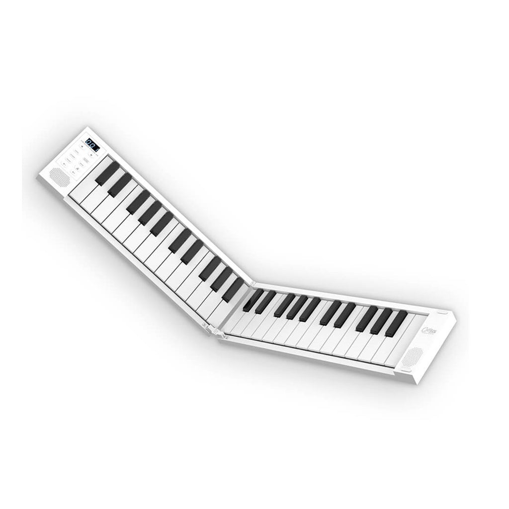 Carry-On 49 Key Folding Piano & Midi Controller, White Finish