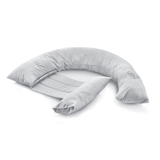 Babyjem - Pregnancy Back Support & Feeding Pillow -  Grey