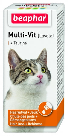 Beaphar Multi Vitamin Liquid with Taurine for Cat 50ml