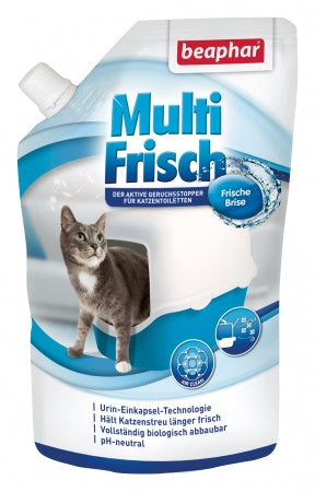 Beaphar Odour Cat Litter Deodorizer Multi Fresh Ocean Breeze 400gm