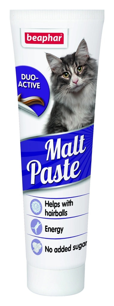 Beaphar Malt Paste for Cats Antihairball 100gm