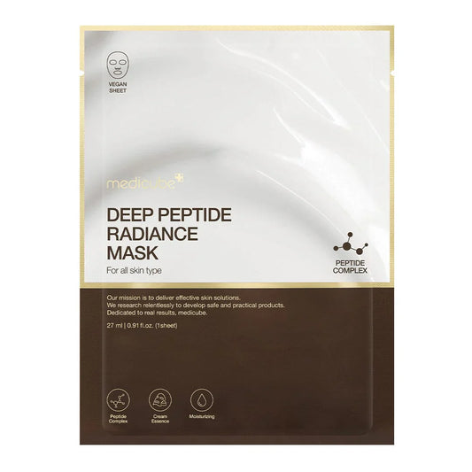 Medicube Deep Peptide Radiance Face Masks 27g
