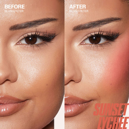 Huda Beauty Blush Filter Liquid Blush (4.5g) - Sunset Lychee