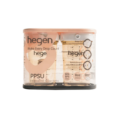 Hegen PCTO™ 240ml/8oz Breast Milk Storage PPSU (2-pack)