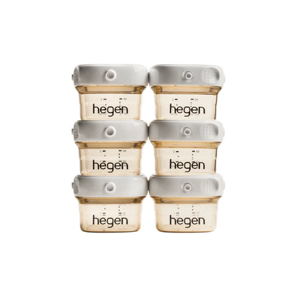 Hegen PCTO™ 60ml/2oz Breast Milk Storage PPSU (6-pack)