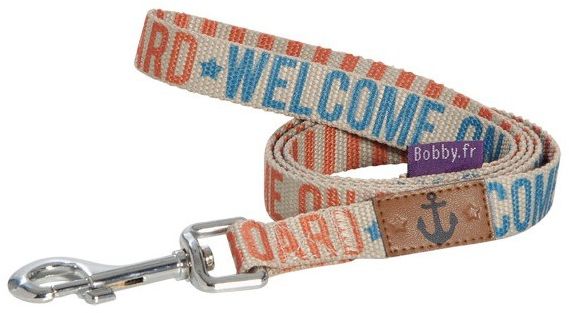 Bobby Welcome Dog Lead Beige Medium