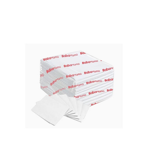 BabaMama - Disposable Changing Mats - 15 Counts - White