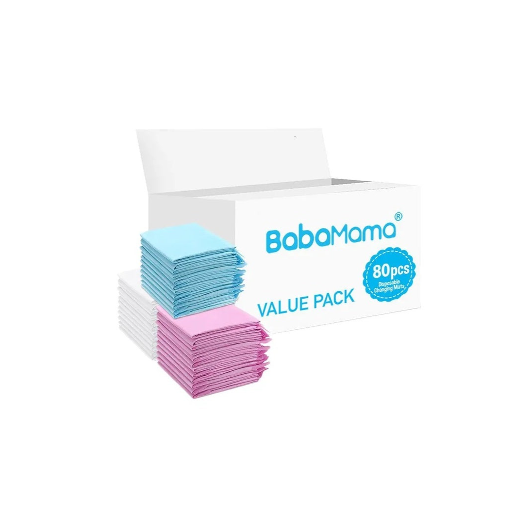 BabaMama - Disposable Changing Mats - 80 pcs